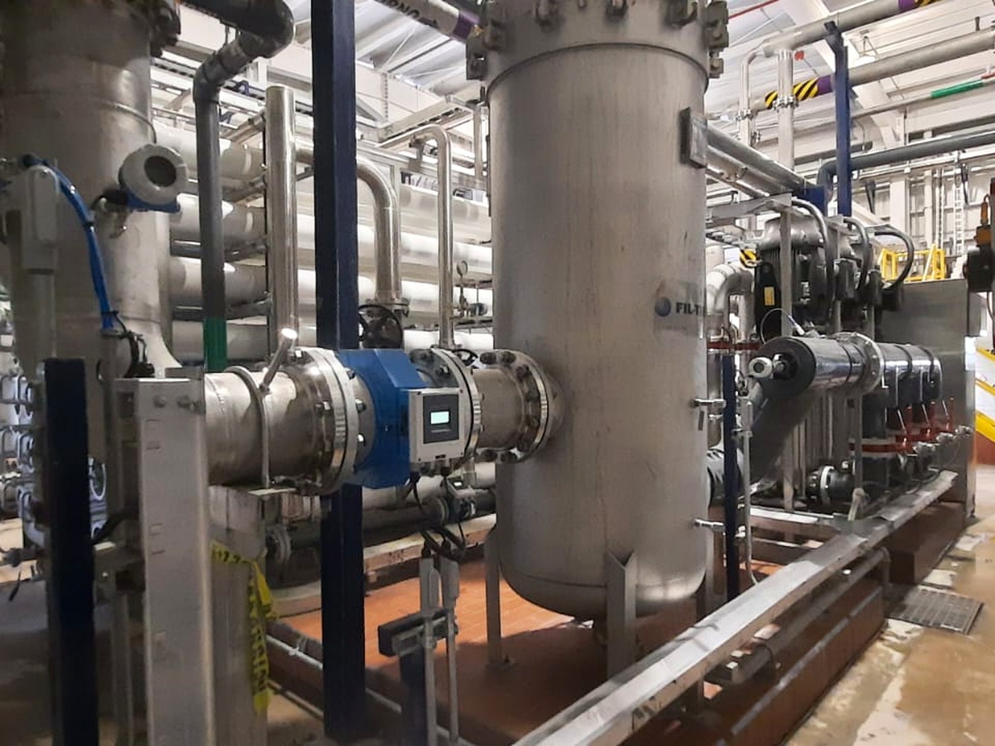 industrial filtration process system
