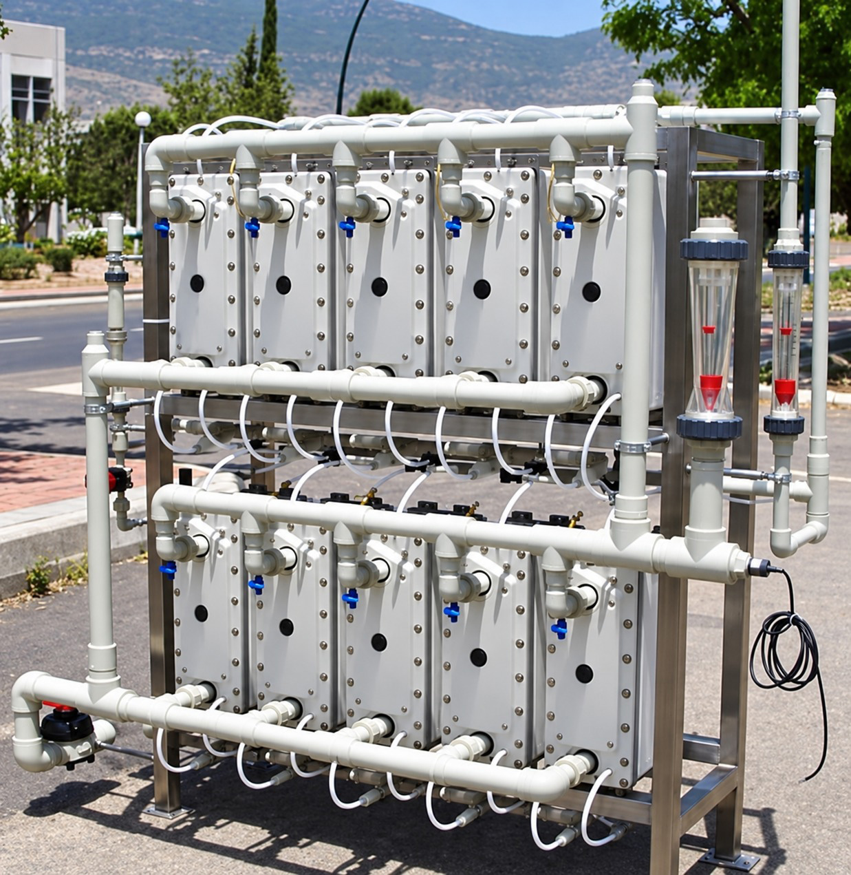 Containerized EDI Water Treatment Skid System