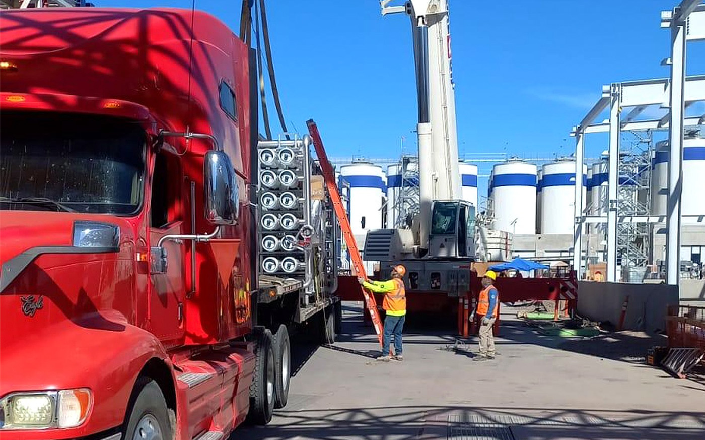 Delivery of RO System
