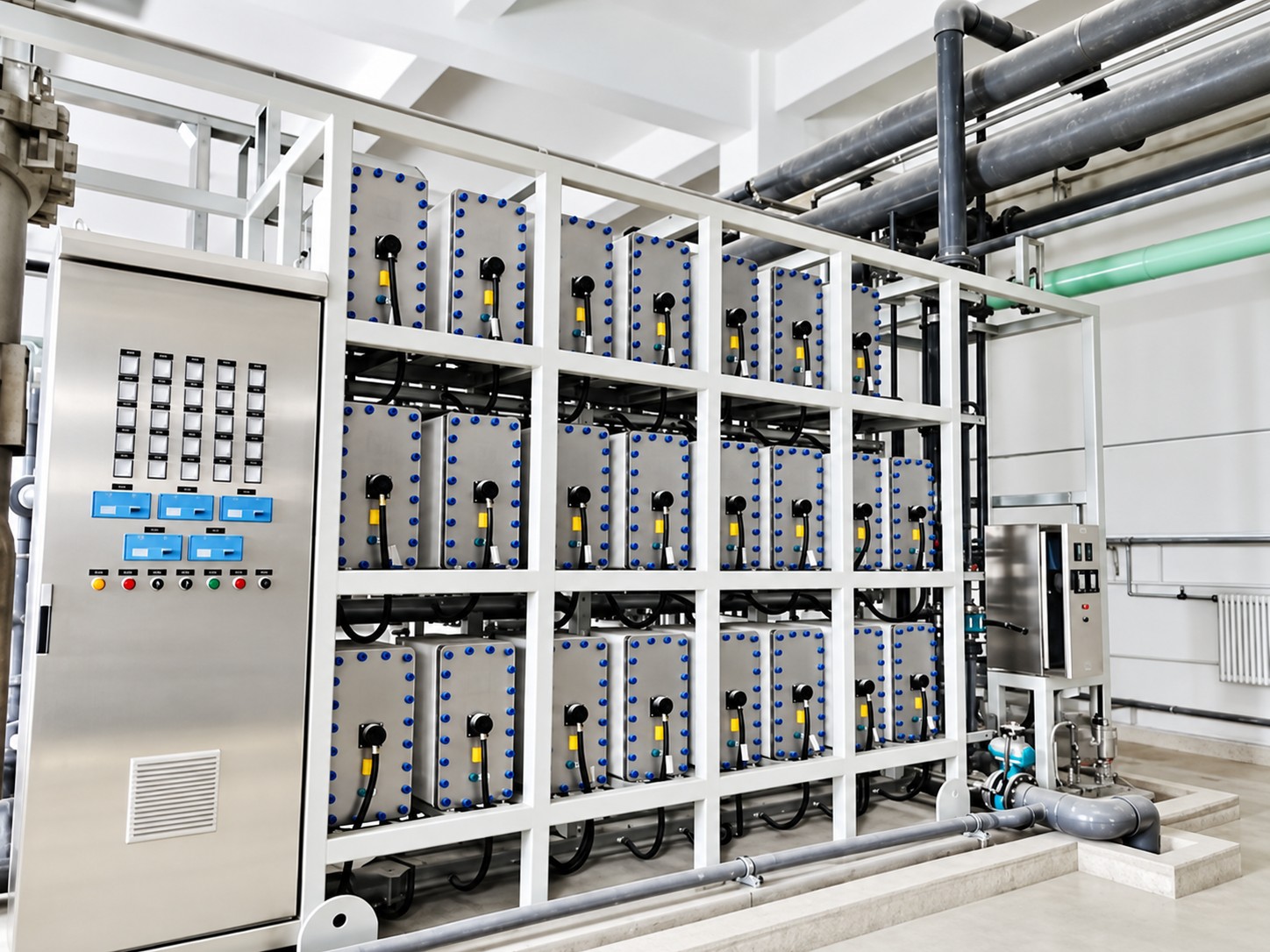 Electrodeionization EDI module array