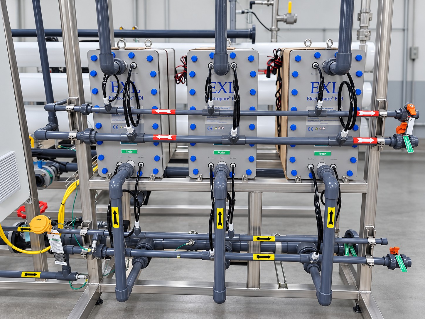 Electrodeionization EDI system modules