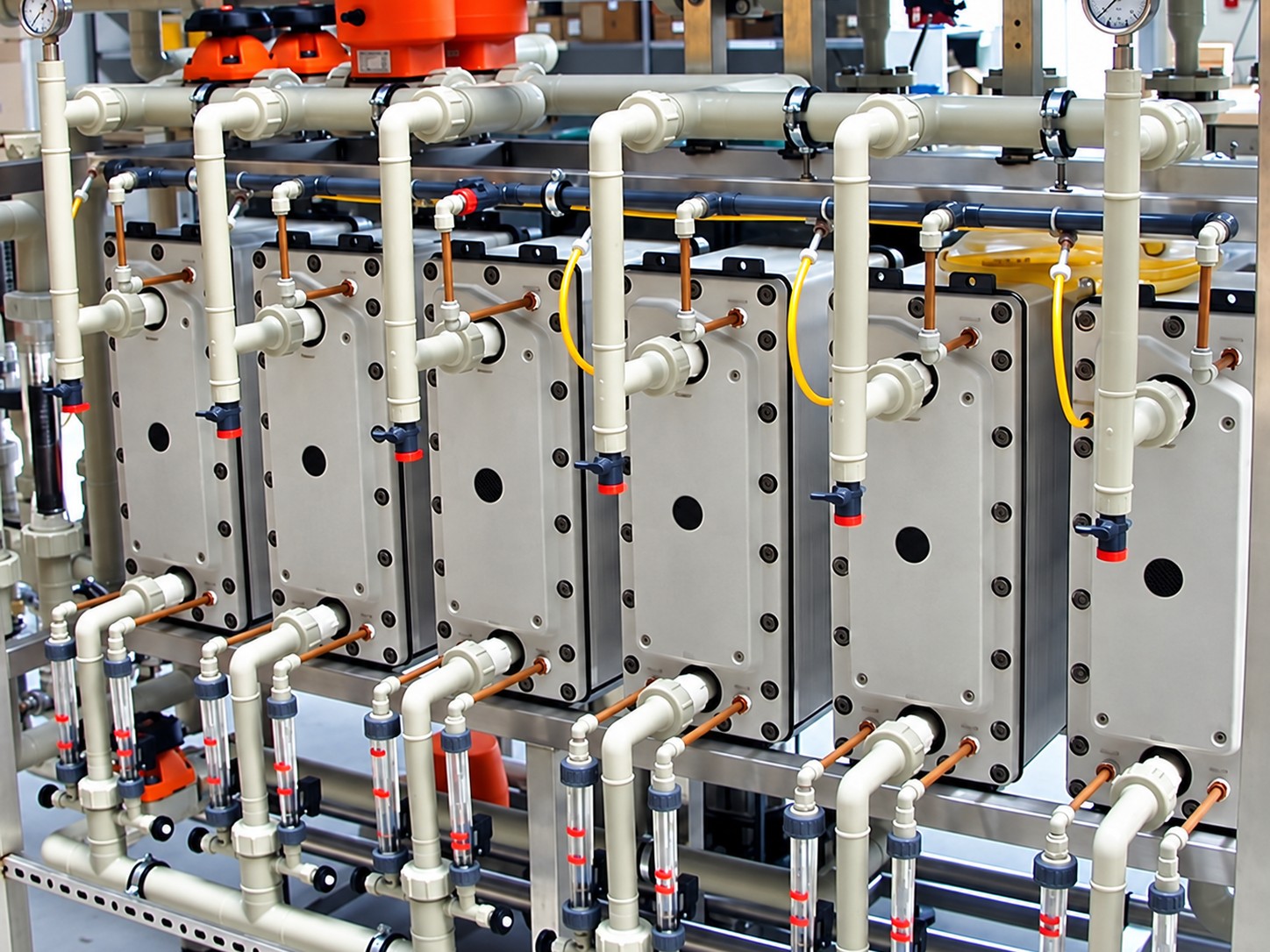 Industrial EDI water purification modules