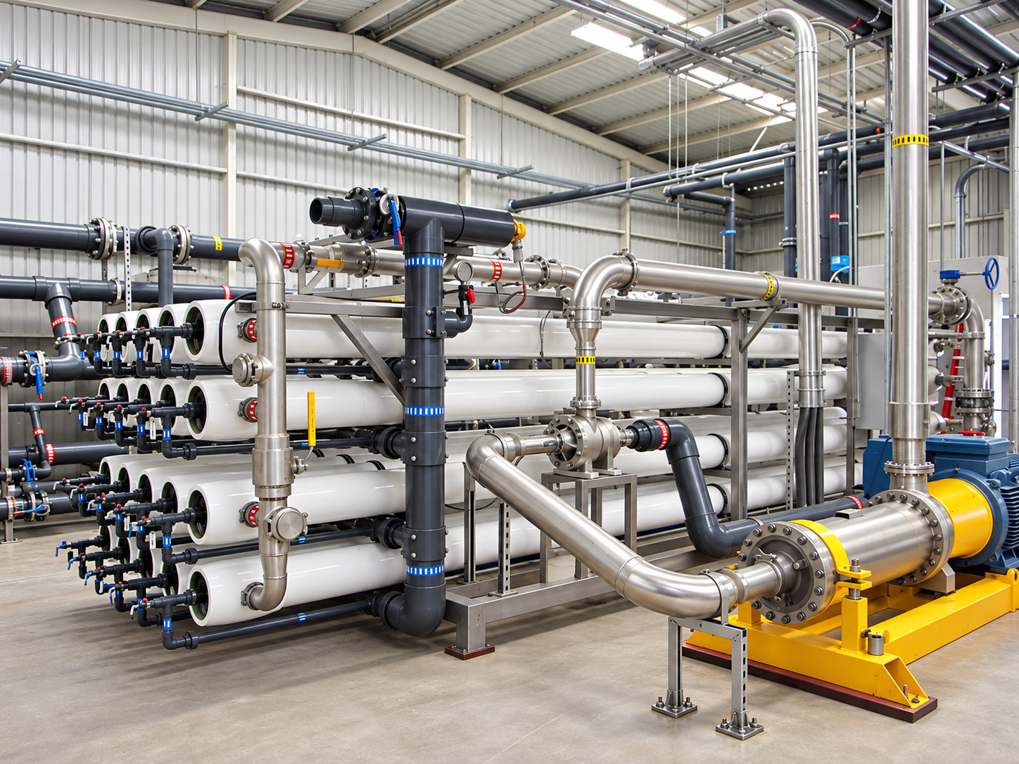Industrial reverse osmosis plant high pressure pump