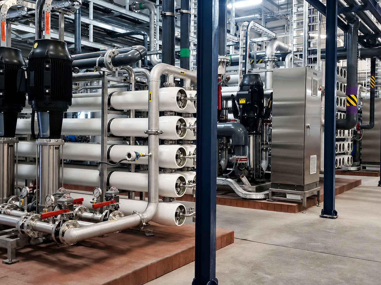 RO membrane filtration system