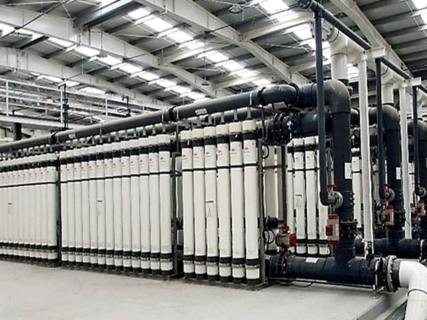Ultrafiltration membrane treatment system