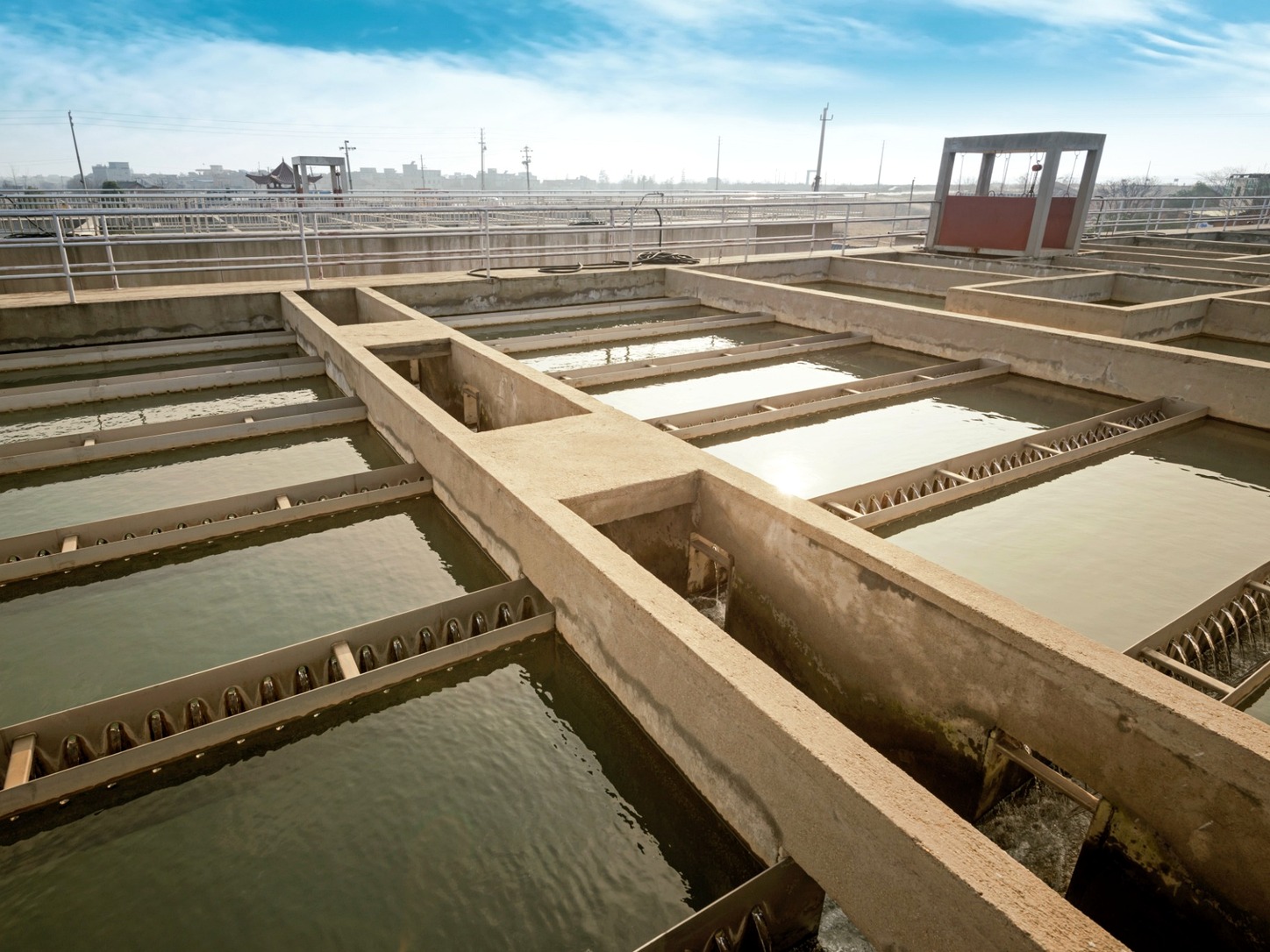 Water reclamation treatment plant